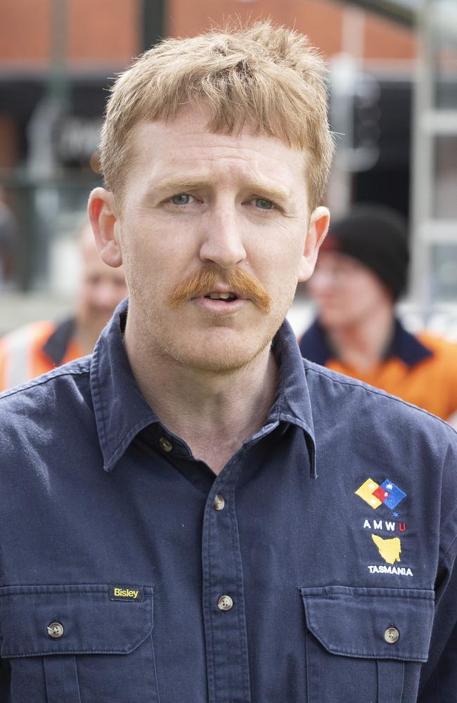 Jacob Batt, Australian Manufacturing Workers Union state secretary. Picture: Chris Kidd