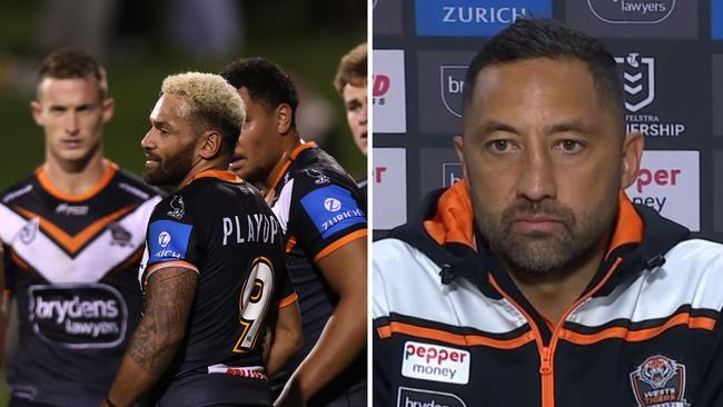 The Wests Tigers have been demolished. Photo: Getty Images