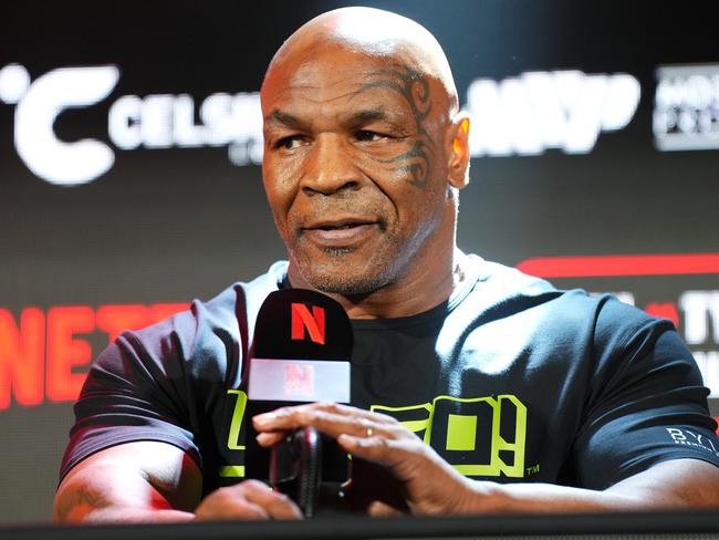 The 57-year-old Tyson had a health scare on a flight this week. Picture: Getty Images