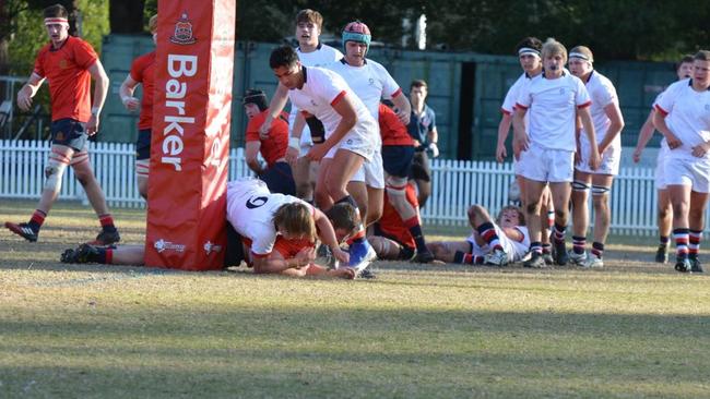 Barker defeated Cranbrook 29-17 in CAS rugby on the weekend.