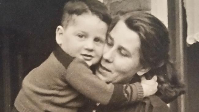 Klaasje van der Haar, of Holland, with Joseph (later renamed Joop), the two-year-old Jewish boy she and her family took in during WWII. Picture: Ingrid Bradman.