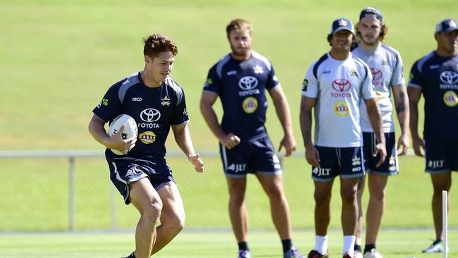 Kalyn Ponga is eyeing a round one spot. Picture: Wesley Monts