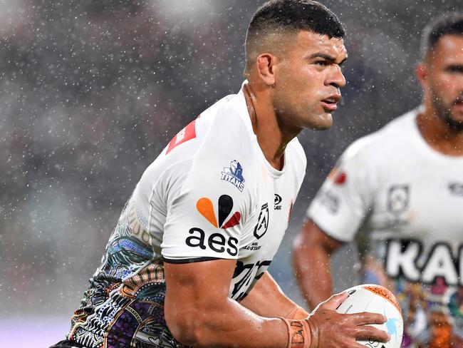 David Fifita in action for the Indigenous All Stars. Picture: NRL Images