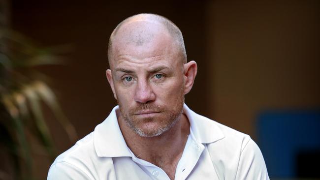 Former professional boxer Garth Wood pleaded guilty to assault occasioning actual bodily harm. Picture: Richard Dobson