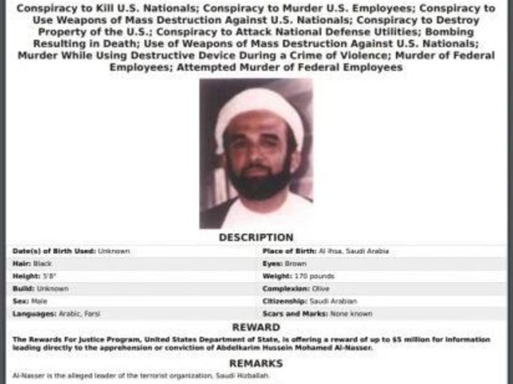 FBI’s List Of Most Wanted Terrorists | Daily Telegraph