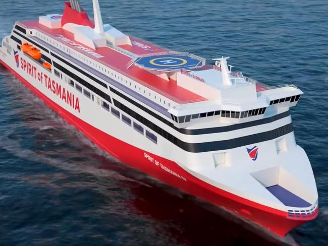 WATCH: Construction begins on Spirit of Tasmania IV