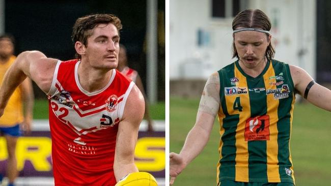 Scott Carlin for Waratah and Kayden Malseed for PINT in the 2024-25 NTFL season.