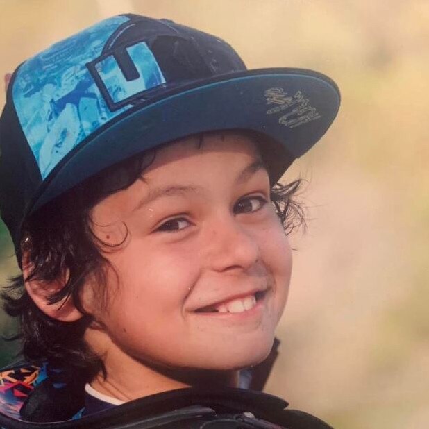 Professional motocross rider Cohn Evans when he was 11 years old. Picture – Facebook.