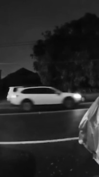 Police release vision of a white Subaru Outback