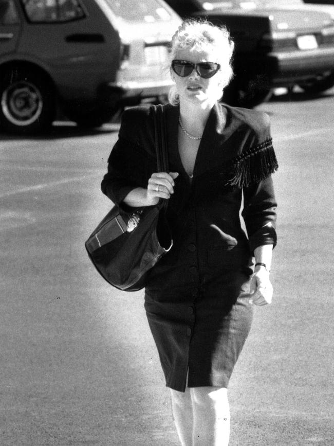 Ursula Prendergast outside the Coroner's Court