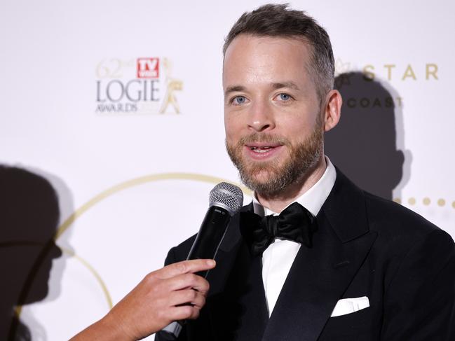 Hamish Blake from Lego Masters won the Gold Logie this year. Picture: Josh Woning