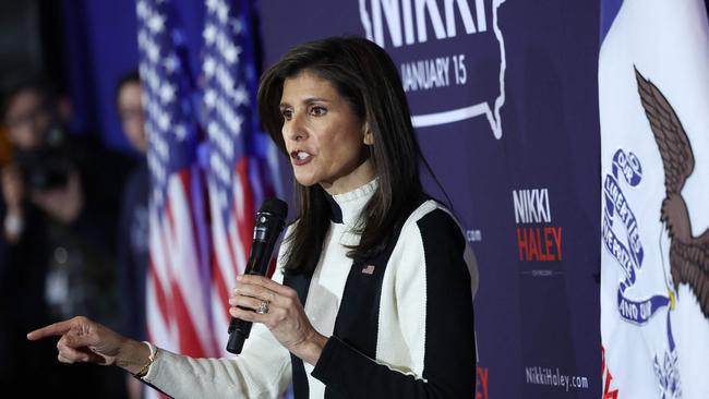 Republican presidential candidate and former U.N. Ambassador Nikki Haley. Picture: Getty Images