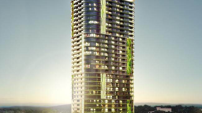 Opal Tower, a new development to be built in Sydney Olympic Park.