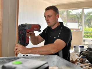 Callum Abbott is a Sunshine Coast carpenter who has found himself fixing the work of dodgie traders for homeowners.