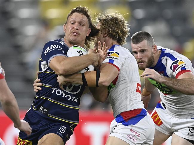 Reuben Cotter has had a breakout season for the Cowboys so far and is also in the selection frame. Picture: Getty Images.