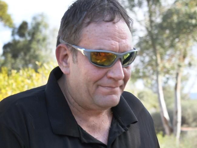 Prison Officer, Craig Norman Campbell, leaving Port Augusta court. He is facing assault charges against 3 women co-workers. 16 August 2022. Picture Dean Martin