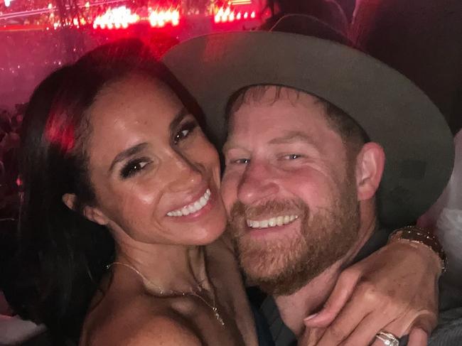 Prince Harry and Meghan Markle went to Beyoncé’s LA concert. Picture: Instagram