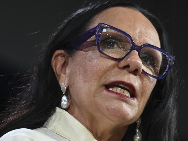 CANBERRA, AUSTRALIA, NewsWire Photos. JULY 5, 2023: Linda Burney Minister for Indigenous Australians addresses the National Press Club of Australia in Canberra. Picture: NCA NewsWire / Martin Ollman