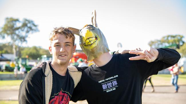 Lachlan James (left) and Zach McCauley.Heritage Bank Toowoomba Royal Show.Friday April 19th, 2024 Picture: Bev Lacey