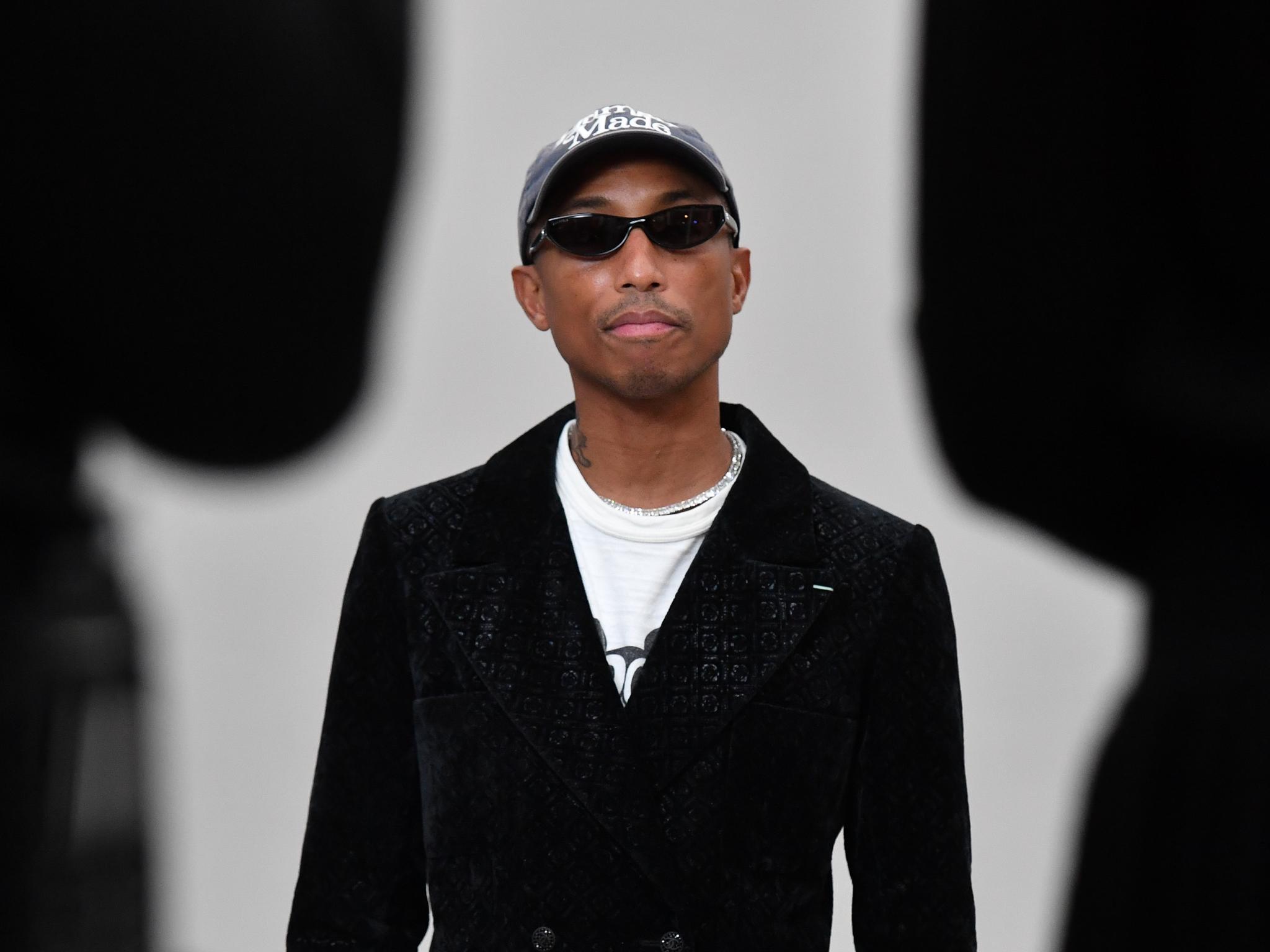 Pharrell Williams Pulls Out the Stops With Starry Louis Vuitton