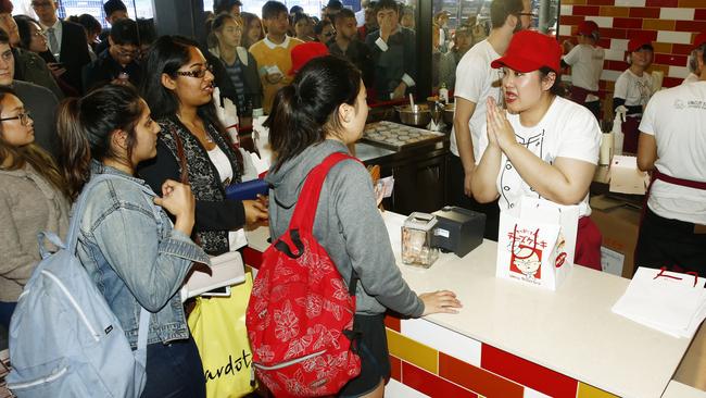 More than 14,000 cakes have been sold since the store opened. Picture John Appleyard
