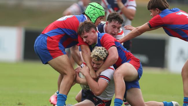 Roosters Karen Cashin SLE Andrew Johns Cup Newcastle Knights v Central Coast Roosters at Cessnock Sportsground Saturday 2nd March 2024.pic Sue Graham