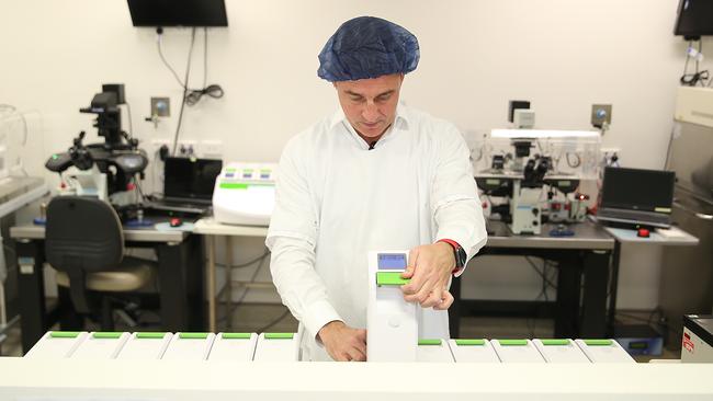 Genea scientific director Steven McArthur (pictured) says the study is the first of its kind.