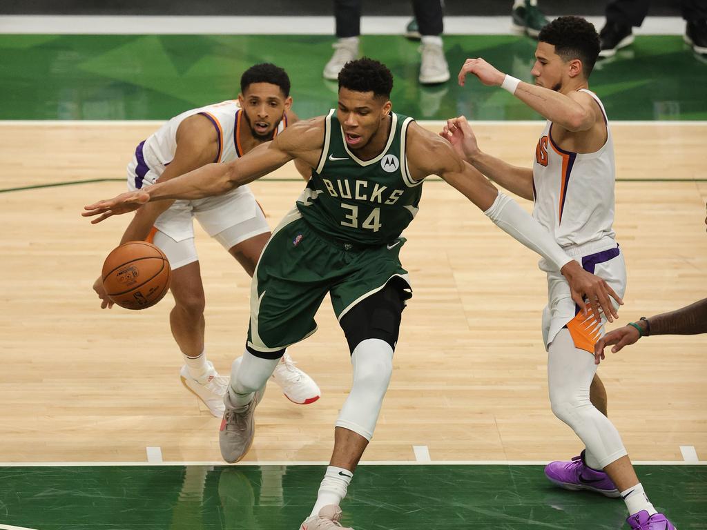 Giannis is doing it himself.