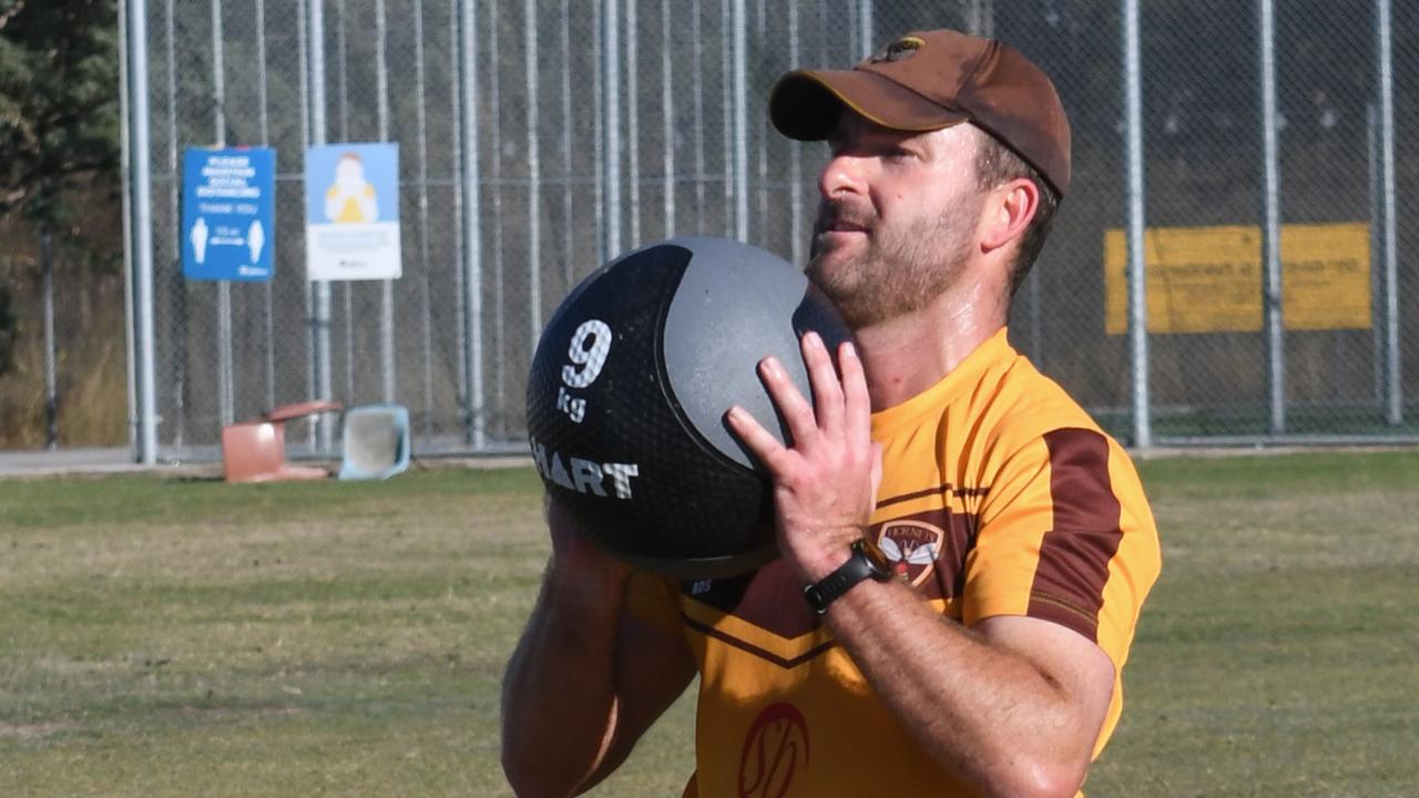 The Ipswich/Logan Hornets have been doing pre-season work since late June. Picture: Darren J McCabe Photography