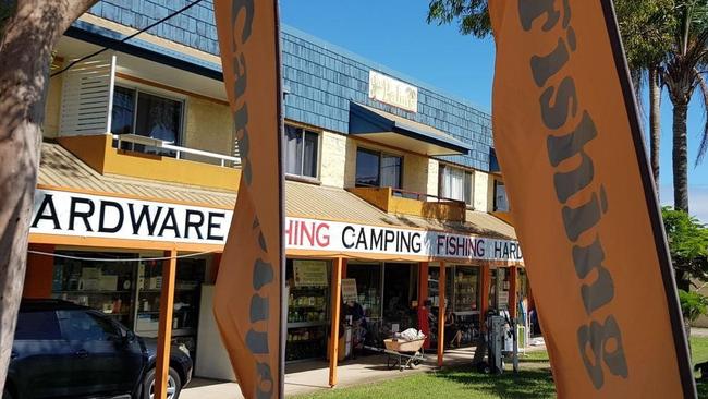 The iconic Rainbow Beach Hardware Fishing and Camping store is for sale as the long time owners retire.