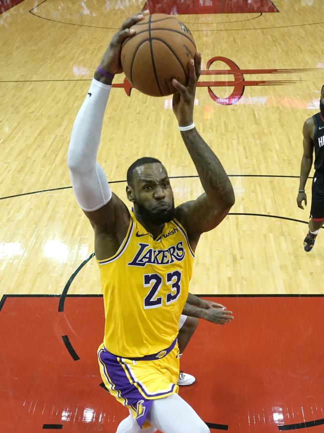 LeBron James is still a force in the NBA. Picture: AP