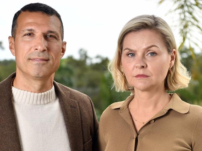 WARNING. WEEKEND TELEGRAPHS SPECIAL.  MUST TALK WITH PIC ED JEFF DARMANIN BEFORE PUBLISHING.        Charif Kazal who is demanding the Federal Attorney General act immediately to clear his name after he was wrongly called corrupt by ICAC. Pictured with his wife Anges Kazal. Photo: Patrick Woods.