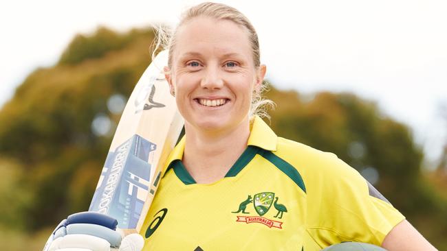 Australian cricketer Alyssa Healy is gearing up for a huge series. Picture: Supplied