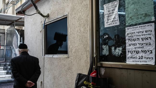 Haredi religious leaders haven’t publicly grappled with the renewed public demand to end their community’s exemption from military service. Picture: Tanya Habjouqa/Noor Images for WSJ