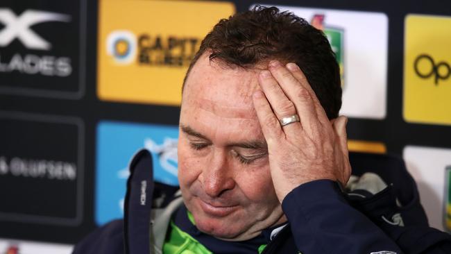 Ricky Stuart will be feeling the pressure in 2019. Picture: Getty