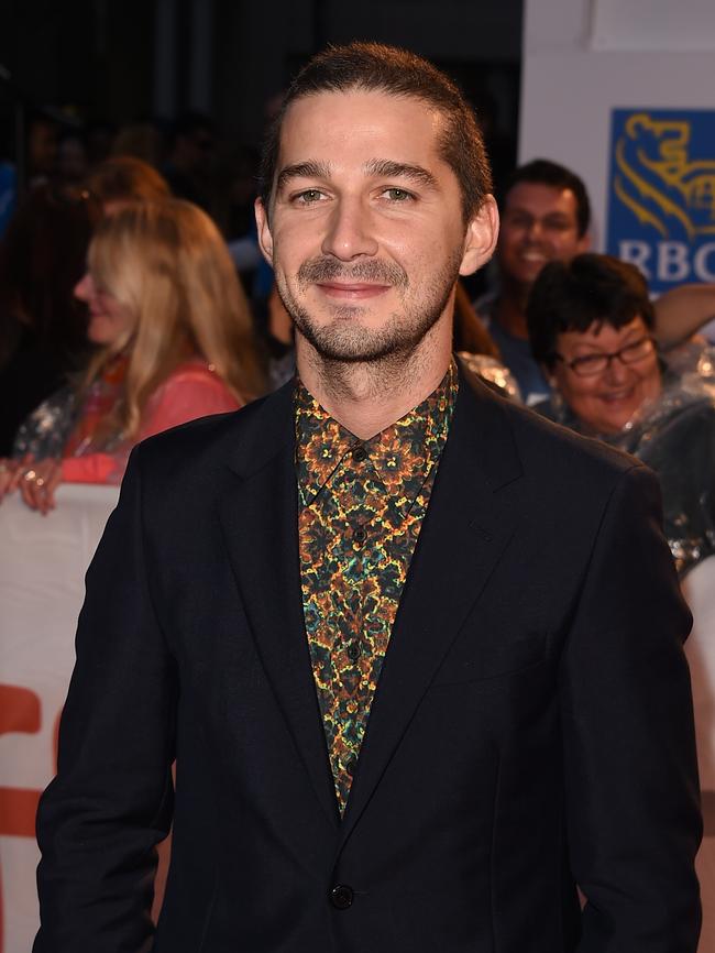 Shia LaBeouf was fired from the film. Picture: J. Merritt/WireImage