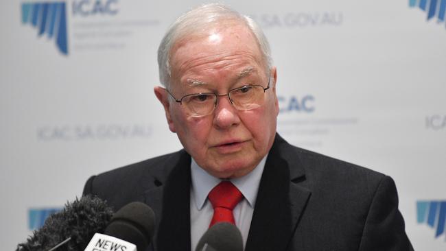 ICAC Commissioner Bruce Lander. Picture: AAP Image/David Mariuz