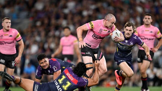 Shawn Blore says the speed of last year’s grand final was like nothing else he’d ever experienced. Picture: Quinn Rooney/Getty Images