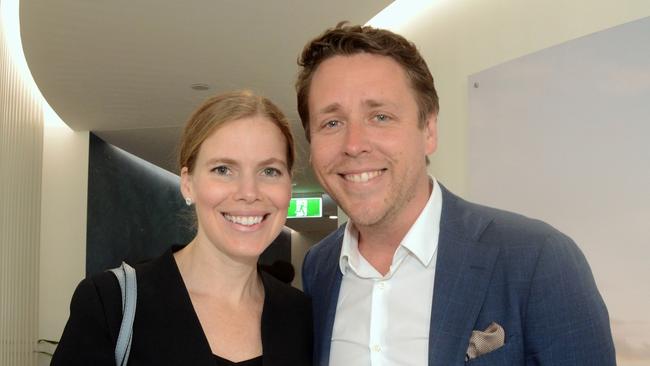 Alisha Swain and Matthew Schneider at the launch of Gold Coast Open House at The darling, Broadbeach. Picture: Regina King.