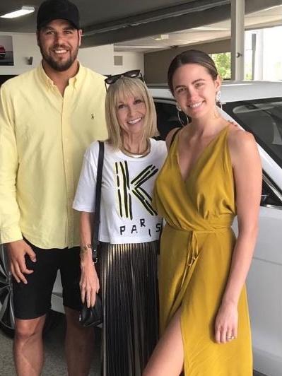 Queensland socialite Judy Brine hung out with the pair but declined to comment. Picture: Instagram/Judy Brine