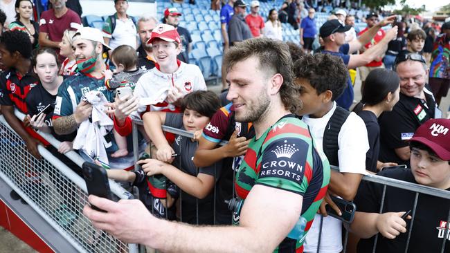 South Sydney have had a big following when they’ve taken games to Cairns. Picture: Brendan Radke