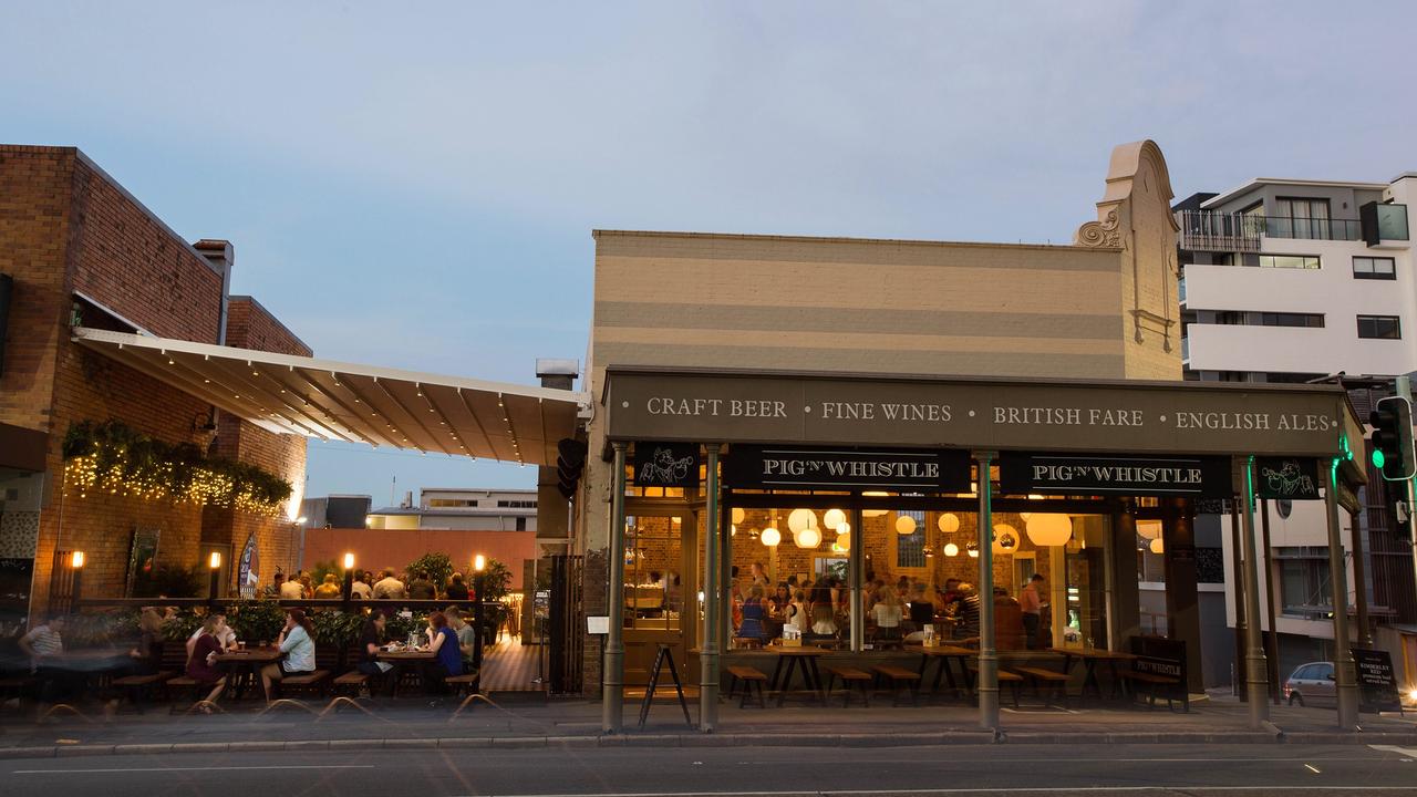 The Pig 'N' Whistle at Brunswick St, Fortitude Valley.