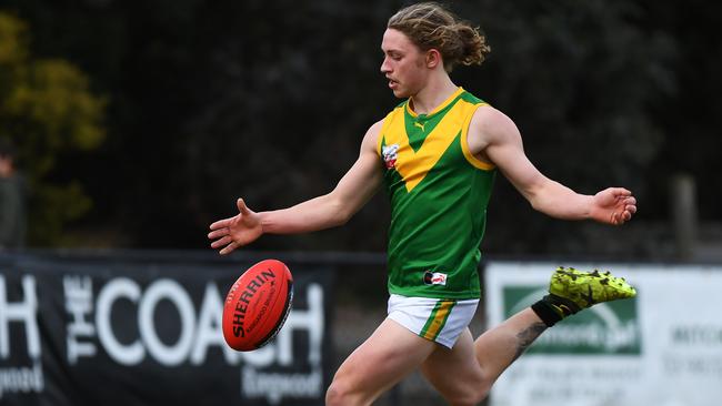 Kurt Lopo was a runaway winner of the Division 1 medal in 2019. Picture: AAP Image/James Ross