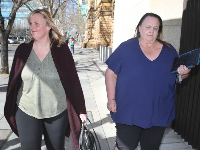 NoelÃs Caravans owner Noel FaggotterÃs daughters Naomi Joy Porter (R), and Tori Lee-Anne Cooper, leaving court, after having taken legal action against their terminally ill father and his new wife Rosemary Dunn. The action is over the renowned business ownerÃs capacity to manage his millions of dollars earned as SAÃs most recognisable caravan dealer. 25 August 2023. Picture Dean Martin