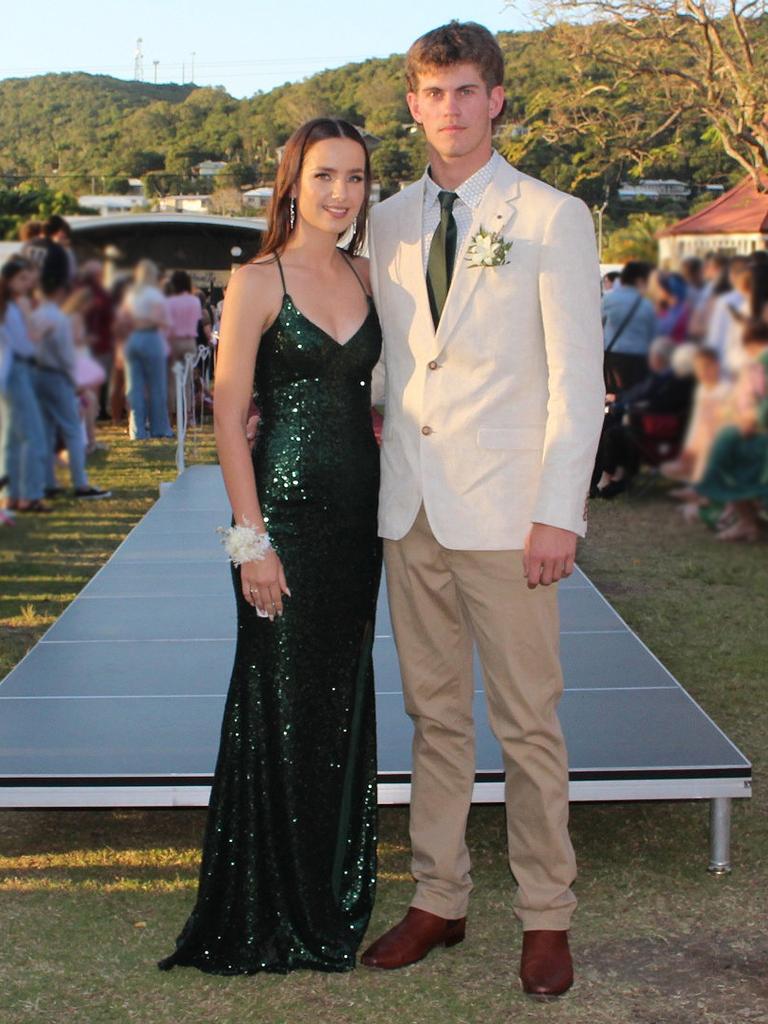 Regan and Connor at the St Ursula's College Formal.