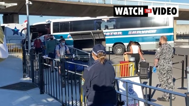 Australia cricket team arrives back in Sydney after leaving the Maldives