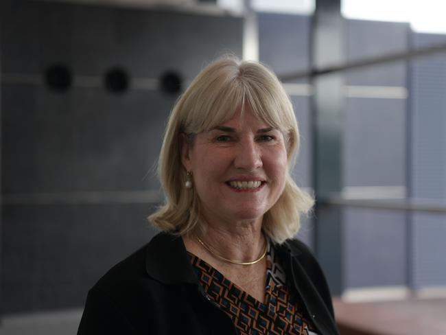 Infrastructure and Planning Minister Eva Lawler speaks at a conference in Darwin about the Territory Government's major development projects. Picture: (A)manda Parkinson