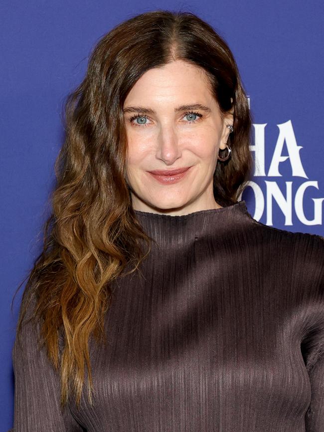 Kathryn Hahn plays Cage’s on-screen wife Virginia. Picture: Monica Schipper/Getty Images