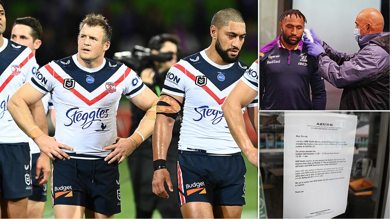 NRL players have been placed back into tough COVID-19 restrictions.