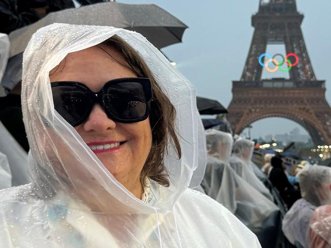 Gina Rinehart at opening ceremony